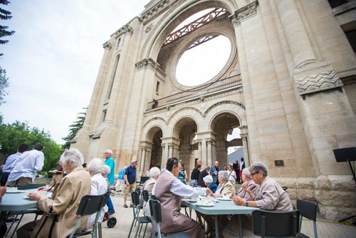 MIKAELA MACKENZIE / WINNIPEG FREE PRESS
The Grey Nuns celebrate their 175th anniversary at the Saint Boniface Cathedral in Winnipeg on Friday, June 21, 2019. For Caitlyn story.
Winnipeg Free Press 2019.