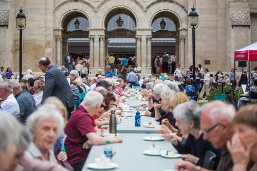 MIKAELA MACKENZIE / WINNIPEG FREE PRESS
The Grey Nuns celebrate their 175th anniversary at the Saint Boniface Cathedral in Winnipeg on Friday, June 21, 2019. For Caitlyn story.
Winnipeg Free Press 2019.