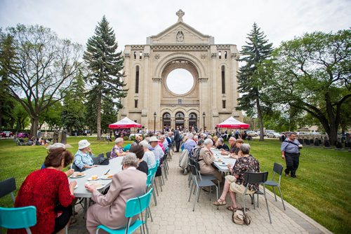 MIKAELA MACKENZIE / WINNIPEG FREE PRESS
The Grey Nuns celebrate their 175th anniversary at the Saint Boniface Cathedral in Winnipeg on Friday, June 21, 2019. For Caitlyn story.
Winnipeg Free Press 2019.