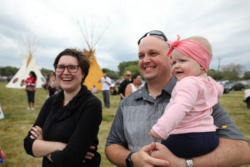 RUTH BONNEVILLE /  WINNIPEG FREE PRESS 

Local - KAPYONG

Celebrate National Indigenous Peoples Day on Kapyong Barracks Lands (Lipsett Hall land).

The Miller Family, Kayla, her husband Jason and daughter Claire (8months) are area residents of Kapyong and were excited to attend the celebration ceremony for National Indigenous Peoples Day at Kapyong Barracks Lands Friday.


See Kevin Rollason's story.  


June 21st , 2019
