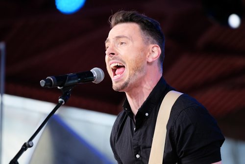 Daniel Crump / Winnipeg Free Press. The Jerry Cans, from Inuvik Nunavut,  perform during APTN Indigenous Day Live 2019 at the Forks, Winnipeg. June 19, 2019.