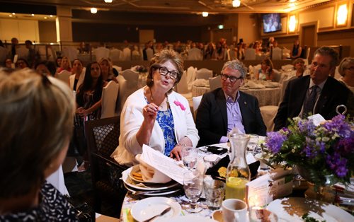 RUTH BONNEVILLE /  WINNIPEG FREE PRESS 


LOCAL - Nellie McClung Heritage Luncheon

Nellie McClung Heritage Site's Lilac & Lace Luncheon took place at The Metropolitan Entertainment Centre to celebrate her legacy and showcase some of Manitoba's powerful voices like Janice  Filmon -25th and current Lieutenant Governor of Manitoba, First female mayor of Winnipeg Susan Thompson, along with many others on Tuesday.


Photo of Susan Thompson, First female mayor of Winnipeg who was one of the power panel speakers at the event Tuesday.  


June 25, 2019

