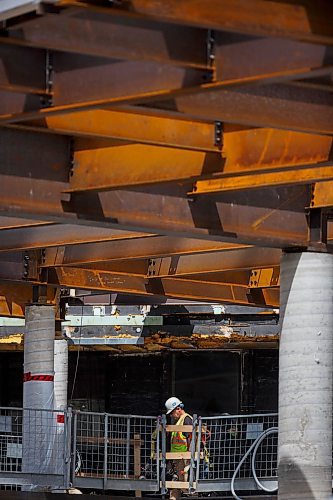 MIKE DEAL / WINNIPEG FREE PRESS
Construction continues at the Winnipeg Art Gallery for the Inuit Art Centre which is set to open in 2020.
190627 - Thursday, June 27, 2019.