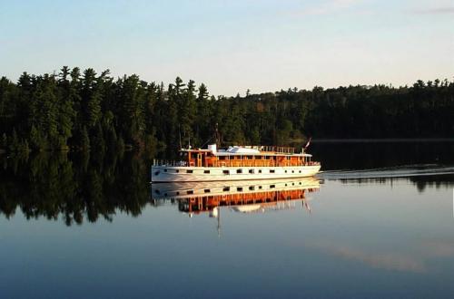 FILE--The Grace Anne II is shown in a recent photo.  In this idyllic setting on board the Grace Anne II and well beyond the Barrier Islands of Lake of the Woods and the congestion of weekend cottagers, it's easy to forget, at least for the moment, that this is all part of a luxury wilderness-lake experience.  THE CANADIAN PRESS/HO-Winnipeg Free Press