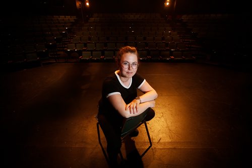 JOHN WOODS / WINNIPEG FREE PRESS
Tori Popp, Interim Fringe Festival Manager, is photographed at the Warehouse Theatre in Winnipeg Tuesday, July 9, 2019. 

Reporter: Rob Williams

