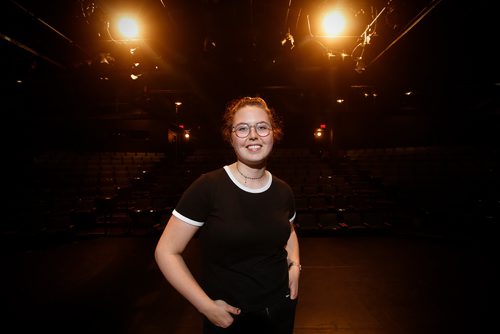 JOHN WOODS / WINNIPEG FREE PRESS
Tori Popp, Interim Fringe Festival Manager, is photographed at the Warehouse Theatre in Winnipeg Tuesday, July 9, 2019. 

Reporter: Rob Williams

