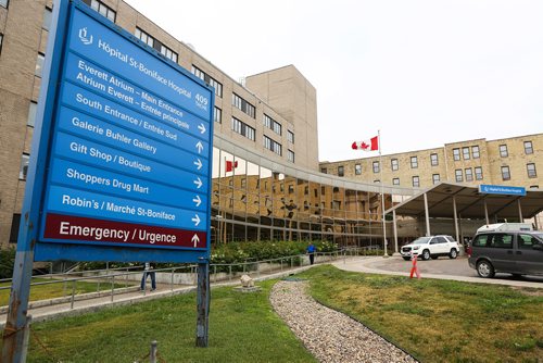 MIKE DEAL / WINNIPEG FREE PRESS
The St. Boniface Hospital at 409 Tache Ave. 
190710 - Wednesday, July 10, 2019.