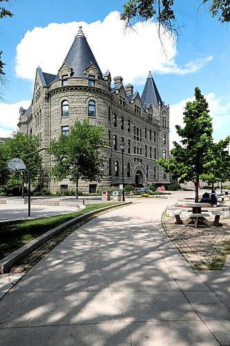 RUTH BONNEVILLE /  WINNIPEG FREE PRESS 

Photo of The University of Winnipeg Wesley Hall, main castle building.  

See story on collegiate prof arrested for sexual assault.  

July 12th, 2019 
