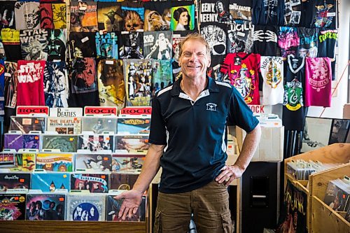 MIKAELA MACKENZIE / WINNIPEG FREE PRESS
Argy's Collectibles owner Ray Giguere at the shop in Winnipeg on Friday, Aug. 2, 2019. For Dave Sanderson story.
Winnipeg Free Press 2019.