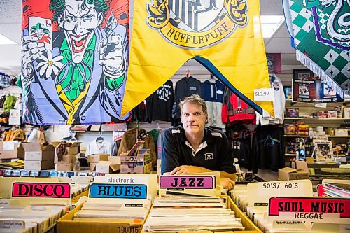 MIKAELA MACKENZIE / WINNIPEG FREE PRESS
Argy's Collectibles owner Ray Giguere at the shop in Winnipeg on Friday, Aug. 2, 2019. For Dave Sanderson story.
Winnipeg Free Press 2019.