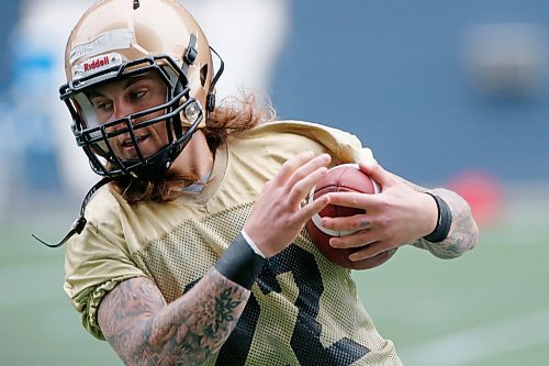 JOHN WOODS / WINNIPEG FREE PRESS
LIAM HAIME (22) at practice during training camp in Winnipeg Monday, August 12, 2019. 

Reporter: sawatzky