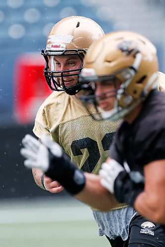 JOHN WOODS / WINNIPEG FREE PRESS
LIAM HAIME (22) at practice during training camp in Winnipeg Monday, August 12, 2019. 

Reporter: sawatzky