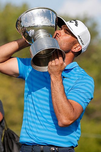 JOHN WOODS / WINNIPEG FREE PRESS
Derek Barron is the winner of the 100th Players Cup in Winnipeg Sunday, Aug 18, 2019. 

Reporter: mike