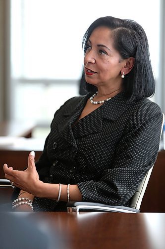RUTH BONNEVILLE  /  WINNIPEG FREE PRESS 

Local - Mb Hydro CEO Grewal


Portraits and candid interview photos of Jay Grewal, Manitoba Hydro's first female president and CEO, in her office at Mb. Hydro Thursday.

See Larry Kusch profile story. 

Sept 26, 2019 

