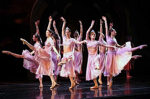 PHIL HOSSACK / WINNIPEG FREE PRESS -  Members of the Royal Winnipeg Ballet perform the opening night performance of 'La Bayadère Wednesday evening at the Concert Hall.  - October 2, 2019.