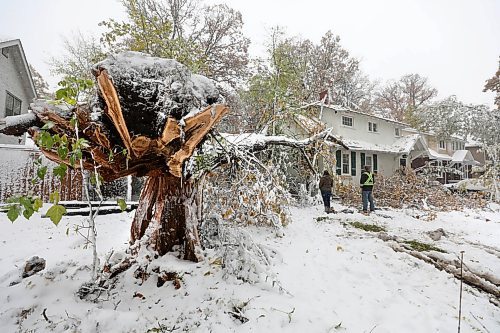 RUTH BONNEVILLE  /  WINNIPEG FREE PRESS 

LOCAL - Tree falls on house

A large oak tree was completely uprooted by the winter storm and fell on a home at 441 Kingston Crescent at 6am Friday morning.  Homeowners were home at the time and heard an incredible crash sound but were unharmed.  

See story.

Oct 11h,  2019 

