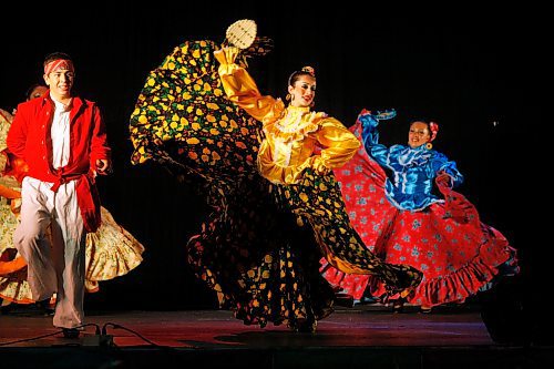 BORIS MINKEVICH / WINNIPEG FREE PRESS  090806 FOLKLORAMA - MEXICAN PAVILION. BALLET FOLKLORICO AZTLAN DANCERS FROM OTTAWA.