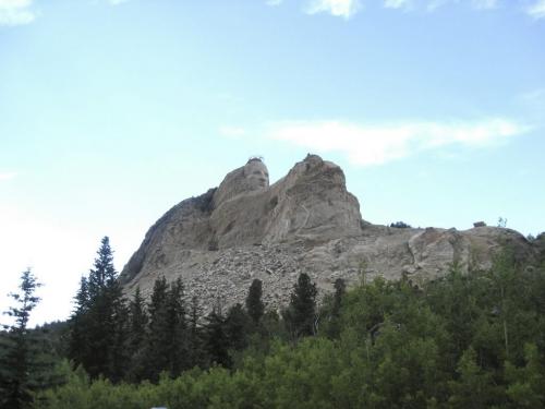 Crazy Horse mountain memorial  in the Black Hills of South Dakota.  Julie Carl/Winnipeg Free Press