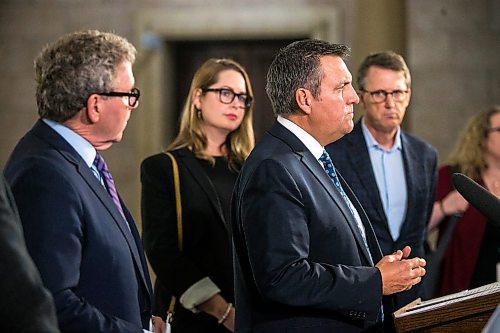 MIKAELA MACKENZIE / WINNIPEG FREE PRESS

Justice Minister Cliff Cullen speaks to the media about the Manitoba Police Commission report on downtown Winnipeg safety at the Manitoba Legislative Building in Winnipeg on Tuesday, Dec. 3, 2019.
Winnipeg Free Press 2019.