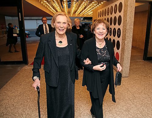 JASON HALSTEAD / WINNIPEG FREE PRESS

L-R: Tannis Richardson and Lila Goodspeed Everett (WAG Inuit Art Centre Community Campaign co-chair) at the Winnipeg Art Gallery Gala Ball on Oct. 19, 2019. (See Social Page)