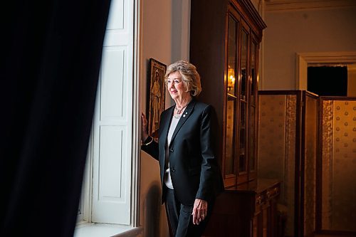 MIKAELA MACKENZIE / WINNIPEG FREE PRESS

Lt.-Gov. Janice Filmon poses for a portrait at the Government House in Winnipeg on Friday, Jan. 3, 2020. For Jessica Botelho-Urbanski story.
Winnipeg Free Press 2019.