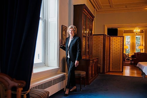 MIKAELA MACKENZIE / WINNIPEG FREE PRESS

Lt.-Gov. Janice Filmon poses for a portrait at the Government House in Winnipeg on Friday, Jan. 3, 2020. For Jessica Botelho-Urbanski story.
Winnipeg Free Press 2019.