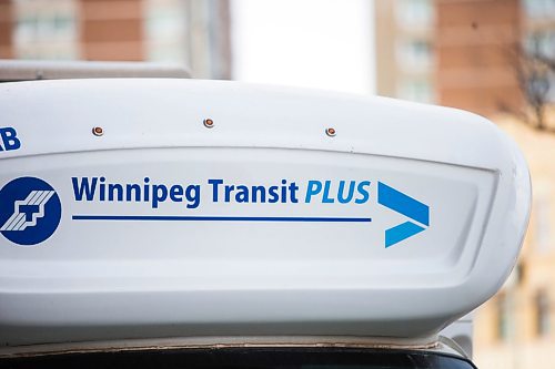 MIKAELA MACKENZIE / WINNIPEG FREE PRESS

A Transit Plus bus makes a stop on Portage Avenue in Winnipeg on Tuesday, Jan. 7, 2020.
Winnipeg Free Press 2019.