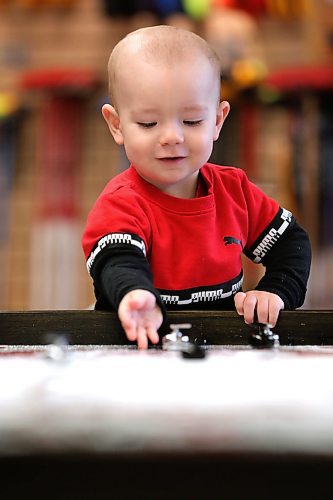 RUTH BONNEVILLE  /  WINNIPEG FREE PRESS 


LOCAL  Biz  - Asham Curling Supplies

Asham Curling Supplies, McPhillips St. Founder, Arnold Asham.  (Arnold is out of the country on business at time of photo shoot)

Photo of Alexander Asham (1yr), grandson of Arnold Asham, as he plays on a small curling board in the store.   

Photos for a two-page Sunday Special, touching on the 40th anniversary of Asham Curling Supplies, one of a handful of dedicated curling stores in the country, maybe the world! 

Arnold Asham started the biz by making sliders for curlers' shoes in the basement of his home; demand was such that he opened a retail location in 1980 and has been a trend-setter in the sport ever since, coming out with new designs for shoes, brooms, etc. 

Reporter: David Sanderson


 Jan 3rd,  2020