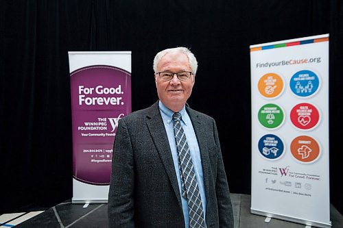 Mike Sudoma / Winnipeg Free Press
Winnipeg Foundation CEO, Rick Frost, announces $5.27 million in grant funding to support twelve different community foundations in the mental health, addictions and community safety fields.
January 8, 2020
