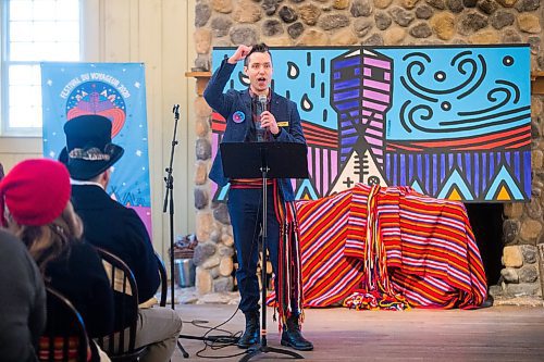 MIKAELA MACKENZIE / WINNIPEG FREE PRESS

Executive director Darrel Nadeau announces the 2020 programming for Festival du Voyageur at Fort Gibraltar in Winnipeg on Thursday, Jan. 9, 2020. For Eva Wasney story.
Winnipeg Free Press 2019.