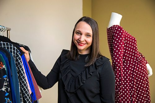 MIKAELA MACKENZIE / WINNIPEG FREE PRESS

Jess Fuga, owner of an online maternity boutique called Ever After, poses for a portrait with some of her stock at her home in Winnipeg on Friday, Jan. 10, 2020. For Jen Zoratti story.
Winnipeg Free Press 2019.