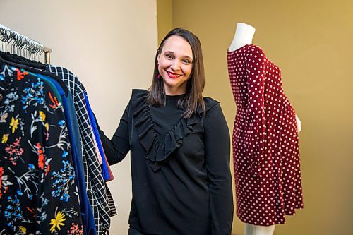 MIKAELA MACKENZIE / WINNIPEG FREE PRESS

Jess Fuga, owner of an online maternity boutique called Ever After, poses for a portrait with some of her stock at her home in Winnipeg on Friday, Jan. 10, 2020. For Jen Zoratti story.
Winnipeg Free Press 2019.