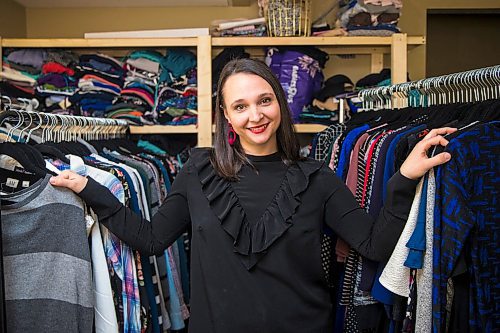 MIKAELA MACKENZIE / WINNIPEG FREE PRESS

Jess Fuga, owner of an online maternity boutique called Ever After, poses for a portrait with some of her stock at her home in Winnipeg on Friday, Jan. 10, 2020. For Jen Zoratti story.
Winnipeg Free Press 2019.