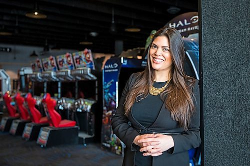 MIKAELA MACKENZIE / WINNIPEG FREE PRESS

Christina Kuypers, VP of operations and guest experience of The Rec Room and Playdium, poses for a portrait at The Rec Room in Winnipeg on Friday, Jan. 10, 2020. For Eva Wasney story.
Winnipeg Free Press 2019.