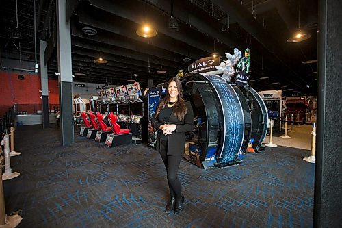 MIKAELA MACKENZIE / WINNIPEG FREE PRESS

Christina Kuypers, VP of operations and guest experience of The Rec Room and Playdium, poses for a portrait at The Rec Room in Winnipeg on Friday, Jan. 10, 2020. For Eva Wasney story.
Winnipeg Free Press 2019.