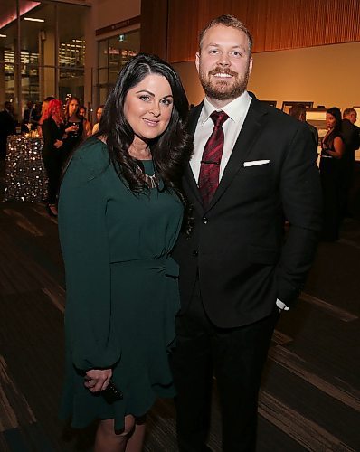 JASON HALSTEAD / WINNIPEG FREE PRESS

L-R: Katerina Bletnitsky (Canada Life) and Graeme Kostelnyk at the Misericordia Health Centre Foundation Gala on Nov. 14, 2019 at the RBC Convention Centre Winnipeg. Canada Life was a silver sponsor for the event and received the Angel Award for its 33-year partnership with the foundation. (Social Page)
