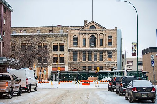 MIKAELA MACKENZIE / WINNIPEG FREE PRESS

Cracks are visible on the Thomas Scott Memorial Hall building at 216 Princess St. in Winnipeg on Monday, Jan. 13, 2020. For Sol Israel story.
Winnipeg Free Press 2019.