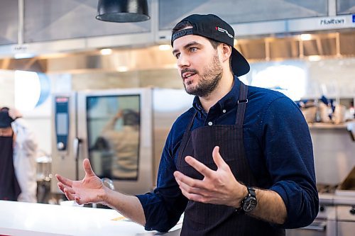 MIKAELA MACKENZIE / WINNIPEG FREE PRESS

James Battershill, founder of Juno Food Labs, at the RRCs Culinary Research and Innovation Centre in Winnipeg on Tuesday, Jan. 14, 2020. For Martin Cash story.
Winnipeg Free Press 2019.