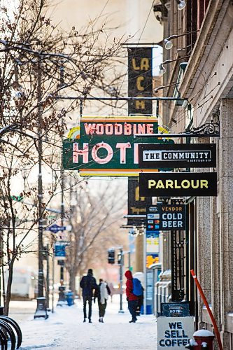 MIKAELA MACKENZIE / WINNIPEG FREE PRESS

Businesses on Main Street in Winnipeg on Tuesday, Jan. 14, 2020. Standup.
Winnipeg Free Press 2019.