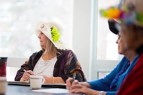 MIKAELA MACKENZIE / WINNIPEG FREE PRESS

Shirley Miles at the Raging Grannies meeting at the Old Grace Housing Co-op in Winnipeg on Monday, Jan. 13, 2020. For Brenda Suderman story.
Winnipeg Free Press 2019.