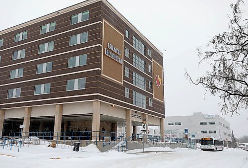 RUTH BONNEVILLE  /  WINNIPEG FREE PRESS 


Local - Grace Hospital sign

Photo of the outside of Grace Hospital for story. 


Jan 15th,  2020