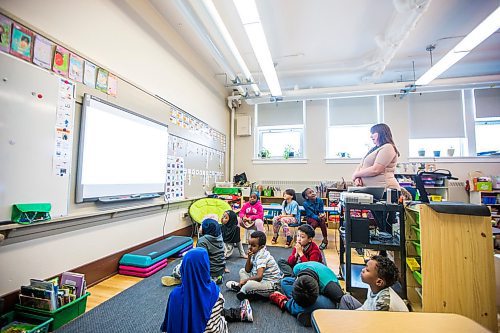 MIKAELA MACKENZIE / WINNIPEG FREE PRESS

A grade 2/3 class learns math at Victoria Albert School in Winnipeg on Wednesday, Jan. 15, 2020. For Sol Israel story.
Winnipeg Free Press 2019.