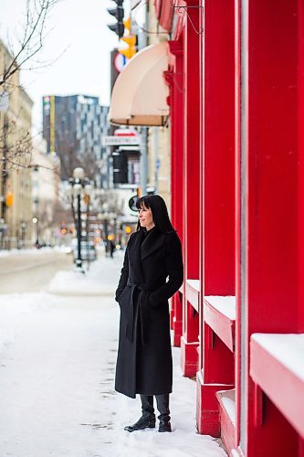 MIKAELA MACKENZIE / WINNIPEG FREE PRESS

Economic Development Winnipeg President and CEO, Dayna Spiring, poses for a portrait on King Street in Winnipeg on Friday, Jan. 17, 2020. For Jessica Botelho-Urbanski story.
Winnipeg Free Press 2019.