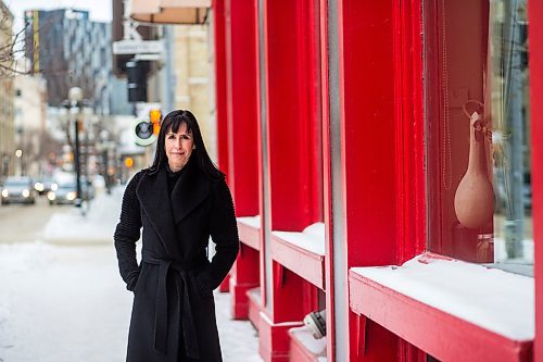 MIKAELA MACKENZIE / WINNIPEG FREE PRESS

Economic Development Winnipeg President and CEO, Dayna Spiring, poses for a portrait on King Street in Winnipeg on Friday, Jan. 17, 2020. For Jessica Botelho-Urbanski story.
Winnipeg Free Press 2019.