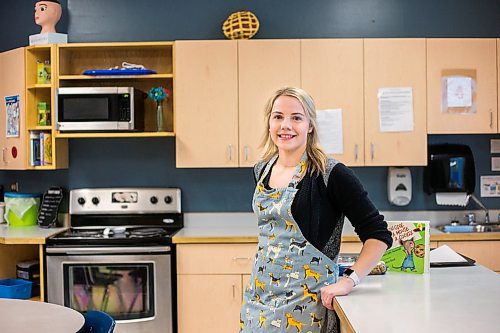 MIKAELA MACKENZIE / WINNIPEG FREE PRESS

Stephanie Fehr, teacher at Linden Meadows School, poses for a portrait before leading a cooking and reading activity in Winnipeg on Friday, Jan. 17, 2020. For Danielle Da Silva story.
Winnipeg Free Press 2019.