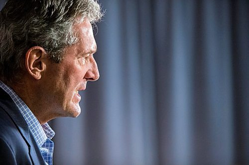 MIKAELA MACKENZIE / WINNIPEG FREE PRESS

Premier Brian Pallister speaks with the media after meeting with Prime minister Justin Trudeau at the Fairmont Hotel in Winnipeg on Monday, Jan. 20, 2020. For Dan Lett story.
Winnipeg Free Press 2019.