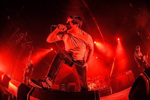 Mike Sudoma / Winnipeg Free Press
Alexisonfire turns it up Monday night as they play Bell MTS Place for thousands of die hard fans awaiting their return.
January 20, 2020