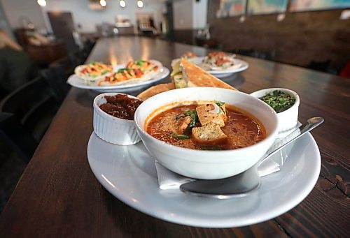 RUTH BONNEVILLE  /  WINNIPEG FREE PRESS 


RESTO - Ruby West at 
898 Westminster Ave

Ruby tomato soup with Adult Grilled Cheese Sandwich.
 Muenster, swiss cheese, sliced apple....tomato chutney & chimichurri for dipping. 

Also, Fish and chicken taco's 


Jan 21st,  2020