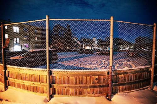 JOHN WOODS / WINNIPEG FREE PRESS
The rink at the Broadway Neighbourhood Centre is photographed being used as a car park instead of a skating rink in Winnipeg Tuesday, January 21, 2020. The city is claiming insurance is the roadblock.

Reporter: ?