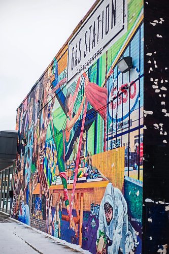 MIKAELA MACKENZIE / WINNIPEG FREE PRESS

Top Local Arts/Culture Mural at the Gas Station Arts Centre in Winnipeg on Wednesday, Jan. 22, 2020. For Frances story.
Winnipeg Free Press 2019.